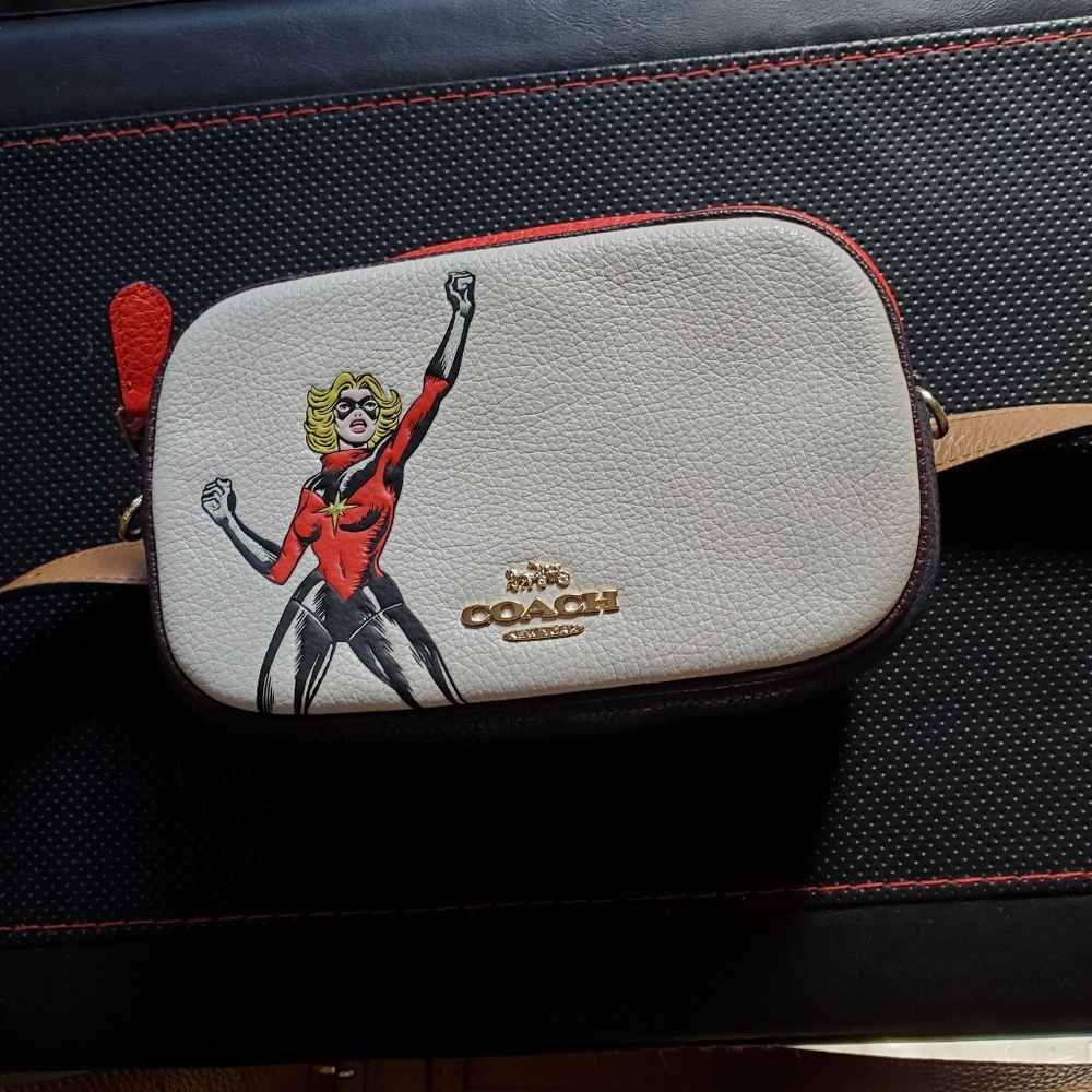 Coach leather fanny pack